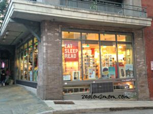 Eclectic vibes of downtown Asheville. If you've never visited Asheville, you will not be disappointed. @zealousmom.com #asheville