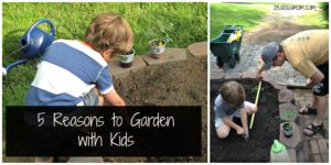 Do you love gardening with your kids? Here are top 5 reasons to do so. 
