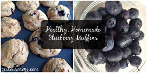 Have you been in search of a delicious, healthy blueberry muffin recipe? Look no further! This recipe is easy, healthy and so yummy. #breakfastrecipes #blueberrymuffinrecipes #blueberryrecipes