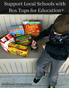 Support Local Schools with Box Tops for Education @zealousmom.com #EarnWithBoxTops #CollectiveBias #Ad